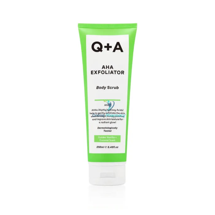Q + A Aha Exfoliator Body Scrub 250Ml