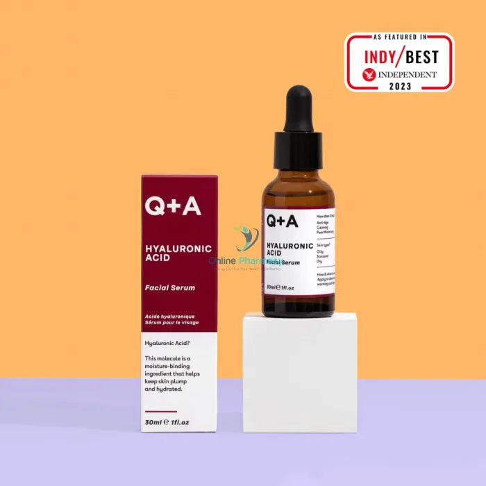 Q + A Hyaluronic Acid Facial Serum 30Ml Face