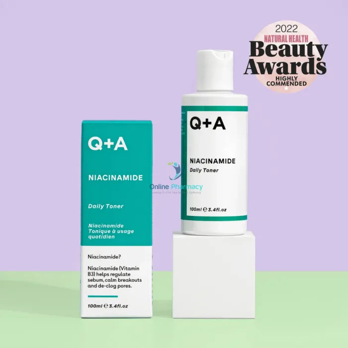 Q + A Niacinamide Daily Toner 100Ml Facial