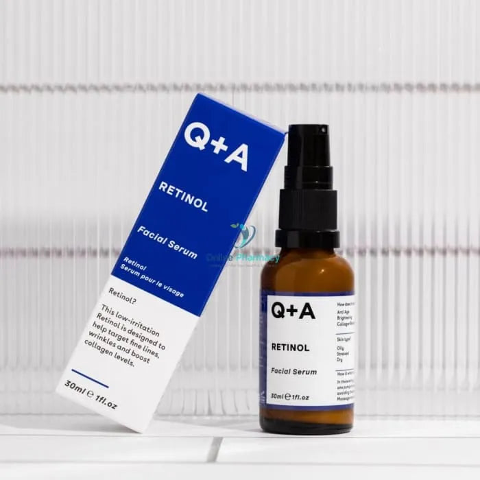 Q + A Retinol Facial Serum 30Ml Face