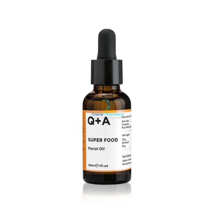 Q + A Superfood Facial Oil 30Ml Serums & Oils