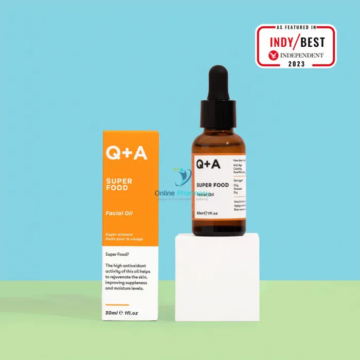 Q + A Superfood Facial Oil 30Ml Serums & Oils