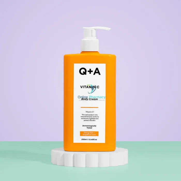 Q + A Vitamin C Body Cream 250Ml Lotion & Moisturizer