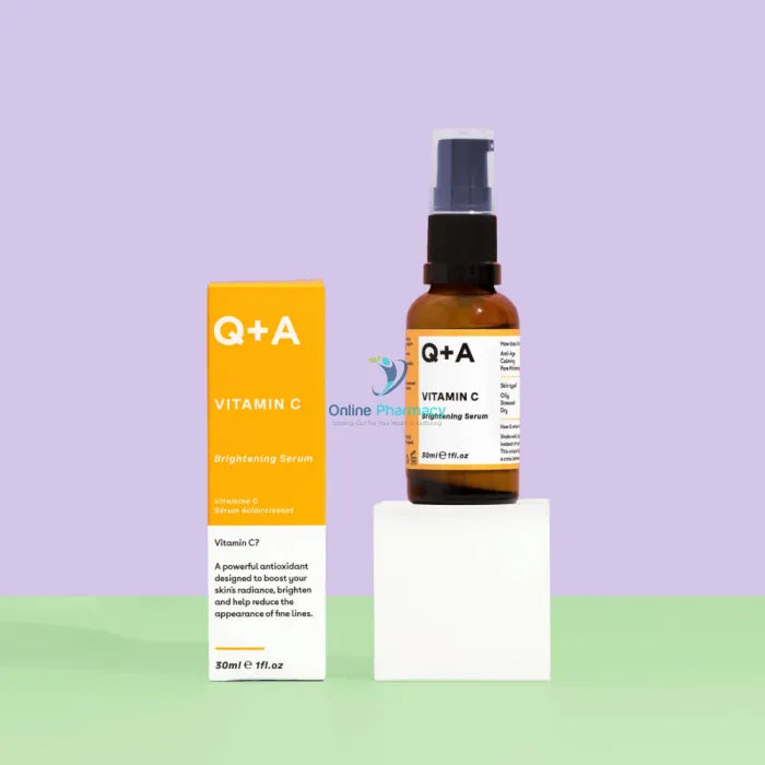 Q + A Vitamin C Brightening Serum 30Ml Serums & Oils