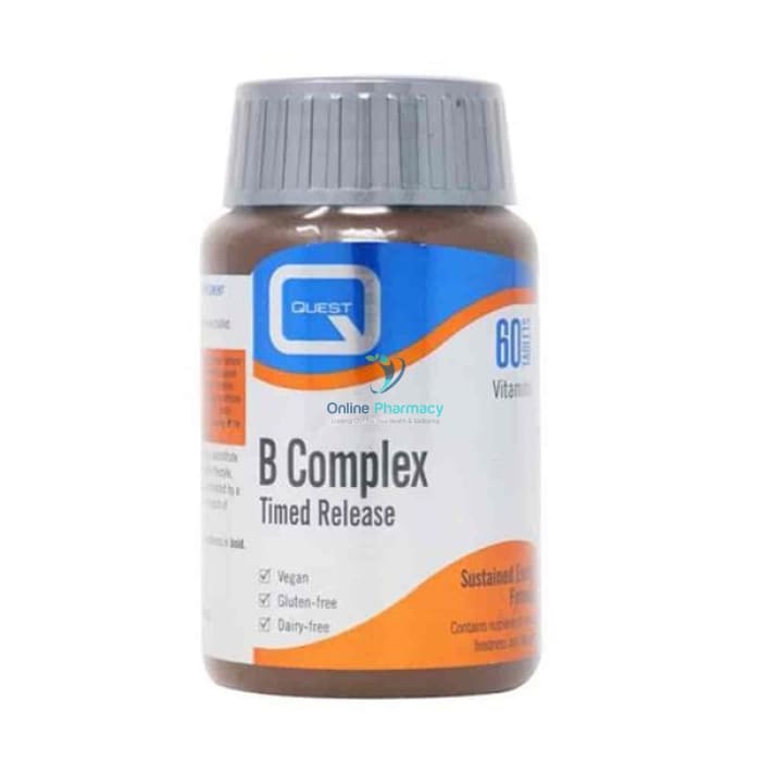 Quest B Complex Timed Release - 30/60 Pack - OnlinePharmacy
