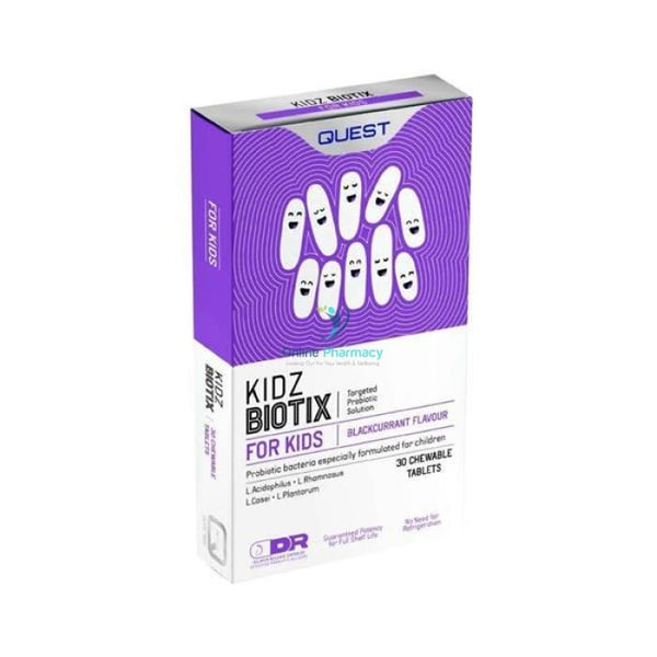 Quest Kidz Biotix Probiotic Caps - 30 Caps - OnlinePharmacy
