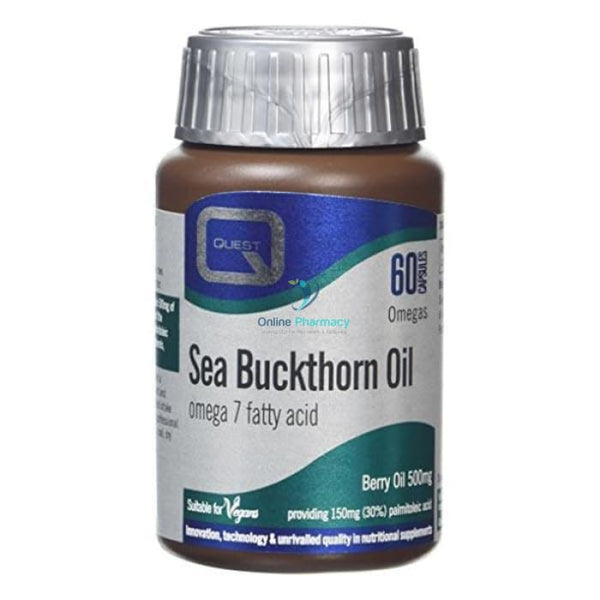 Quest Sea Buckthorn Oil - 60 Caps - OnlinePharmacy