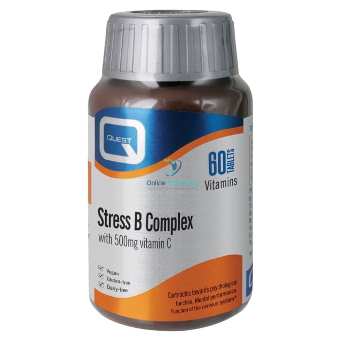 Quest Stress B Complex + Vitamin C - 30/60 Pack - OnlinePharmacy