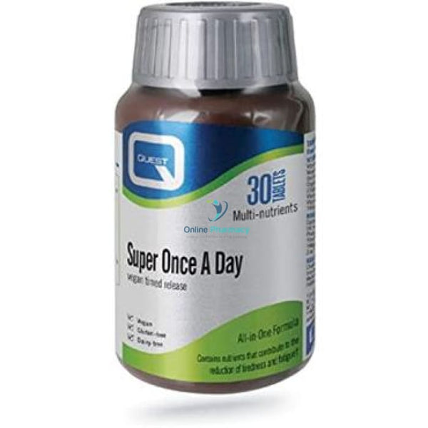 Quest Super Once A Day Vegan - 30 Pack Probiotics & Digestive Health