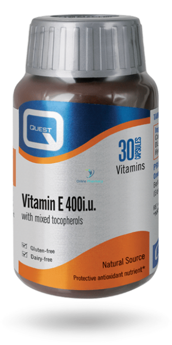 Quest Vitamin E 400IU - 30 Pack - OnlinePharmacy