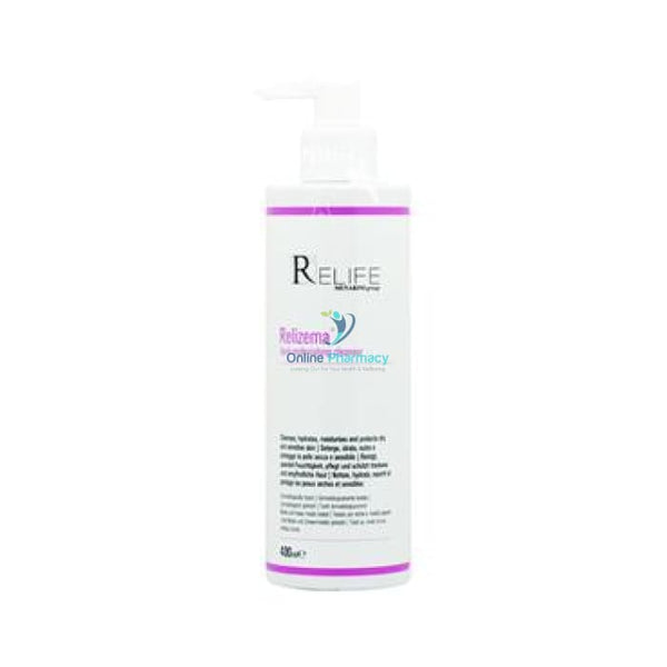 Relife Relizema Lipid-Replenishing Cleaners 400Ml Dry Skin Eczema & Psoriasis