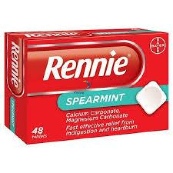 Rennie Spearmint - 48 Pack - OnlinePharmacy