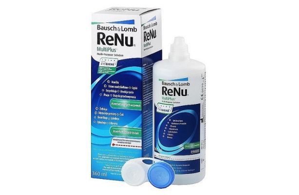 Renu Bauch & Lomb Multi Purpose Contact Lens Solution - 240ml