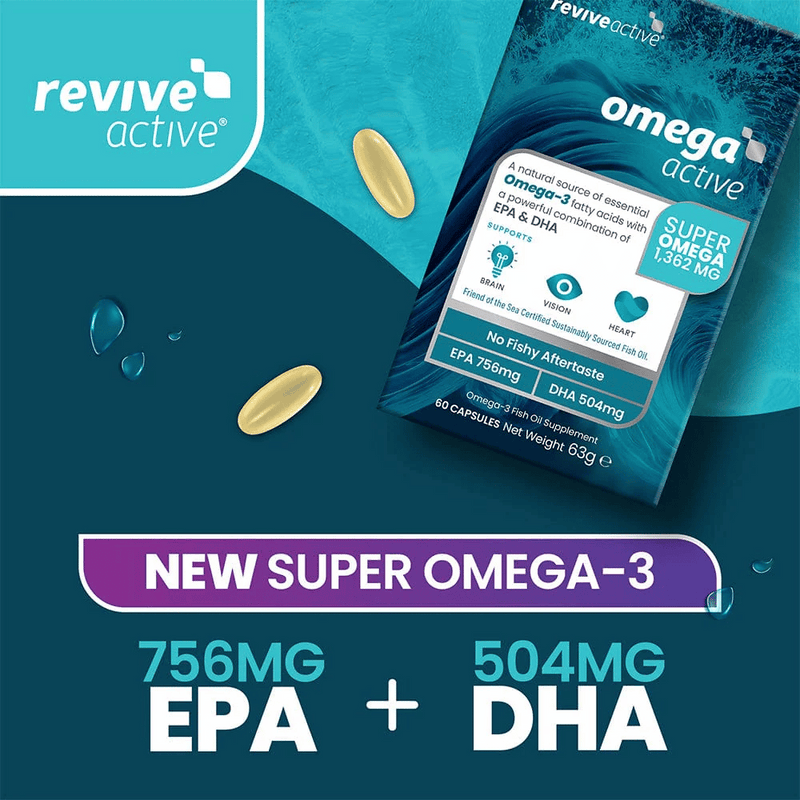 Revive Active Omega Active 6 Month Supply - 6 x 60 Capsules