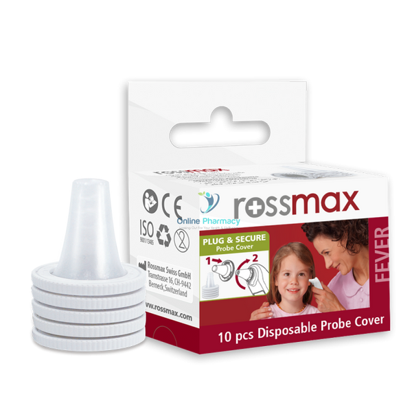 Rossmax Disposable Probe Cover - 10 Pack Monitor & Thermometer