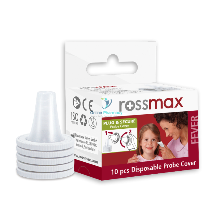 Rossmax Disposable Probe Cover - 10 Pack Monitor & Thermometer