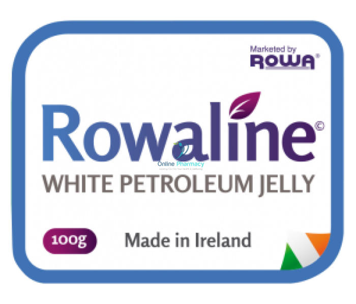 Rowaline Petroleum Jelly White - 100g - OnlinePharmacy