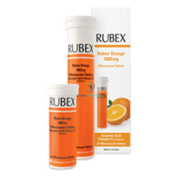 Rubex Effervescent Tablets - 20 Pack - OnlinePharmacy