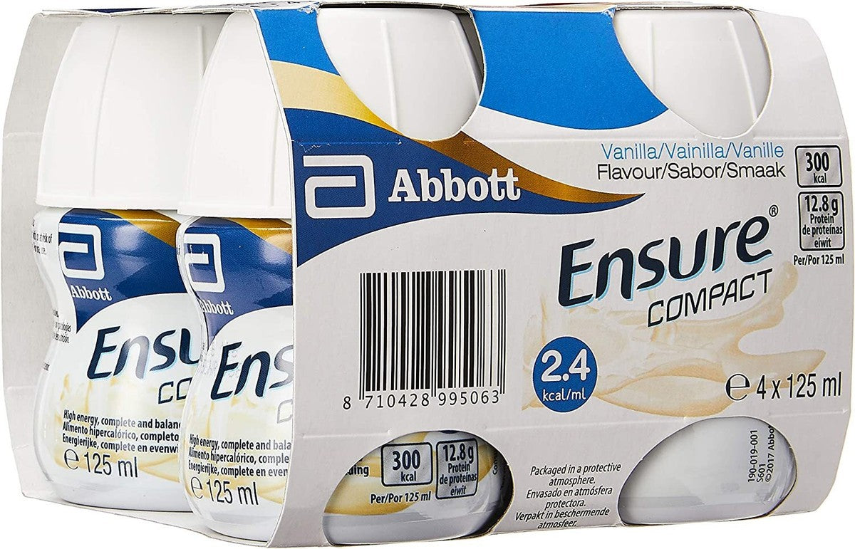 Ensure Compact Vanilla Nutritional Drinks - 4 x 125ml