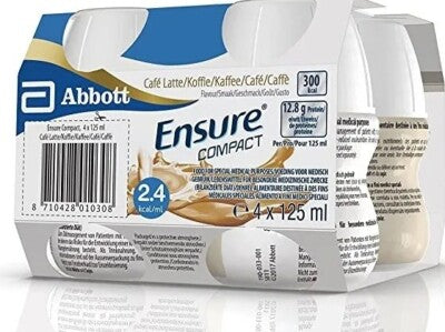 Ensure Compact Cafe Late Nutritional Drinks - 4 x 125ml