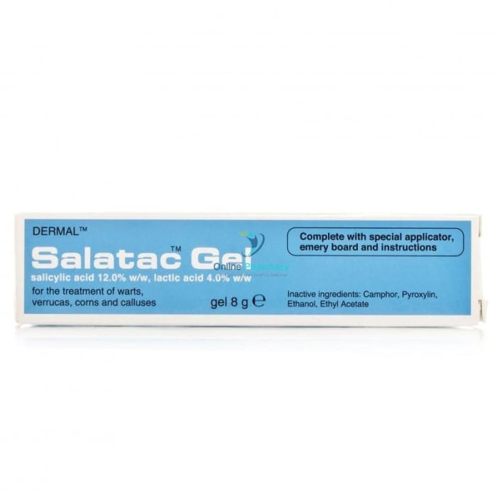 Salatac Wart & Verruca Gel - 8g - OnlinePharmacy