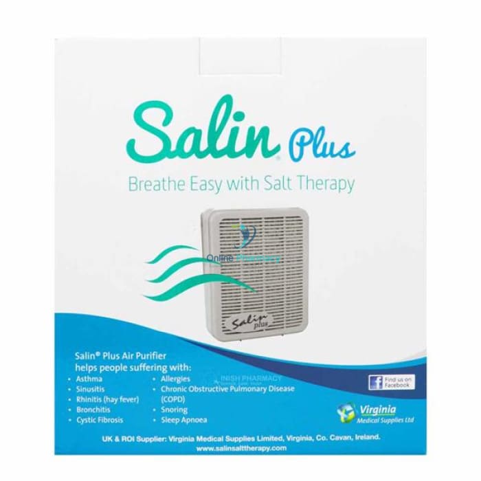 Salin Plus Breathe Easy Salt Therapy System & Air Purifier