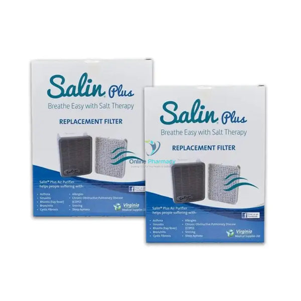 Salin Plus Salt Therapy Filter - Double Pack Offer - OnlinePharmacy
