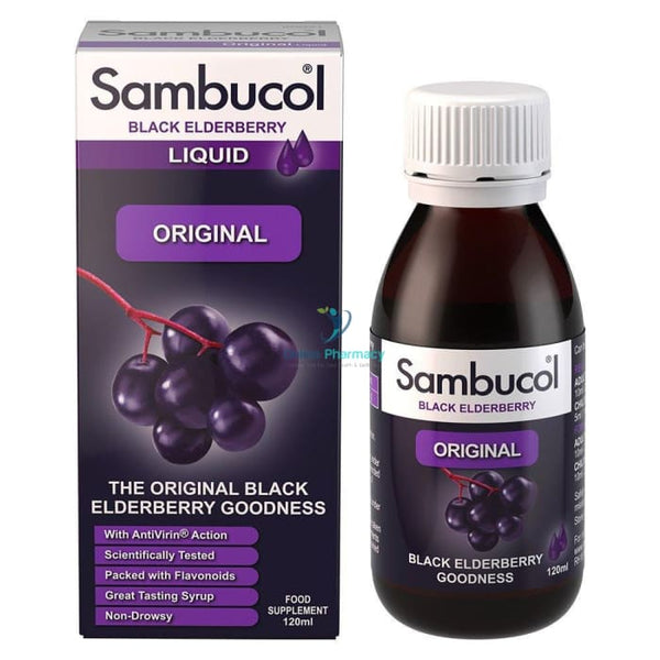 Sambucol Black Elderberry Original - 120ml - OnlinePharmacy