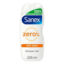 Sanex Zero% Dry Skin Shower Gel - 225ml