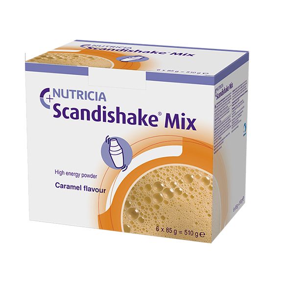 Scandishake Caramel - 6 x85g Sachets (Expiry - 17/07/2025)