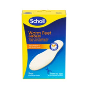 Scholl Warm Feet Insoles - 1 Pair