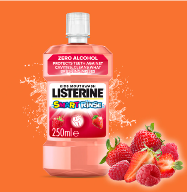Listerine Smart Rinse Mild Berry - 500ml
