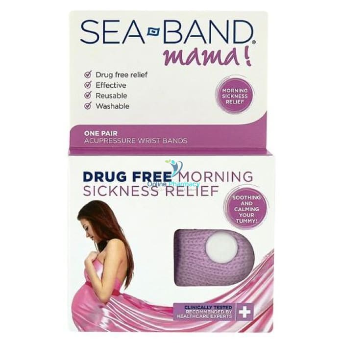 Seaband Mama Acupressure Wrist Band - 1 Pack - OnlinePharmacy