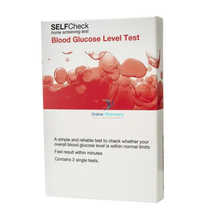 SELFCheck Blood Glucose Test - OnlinePharmacy