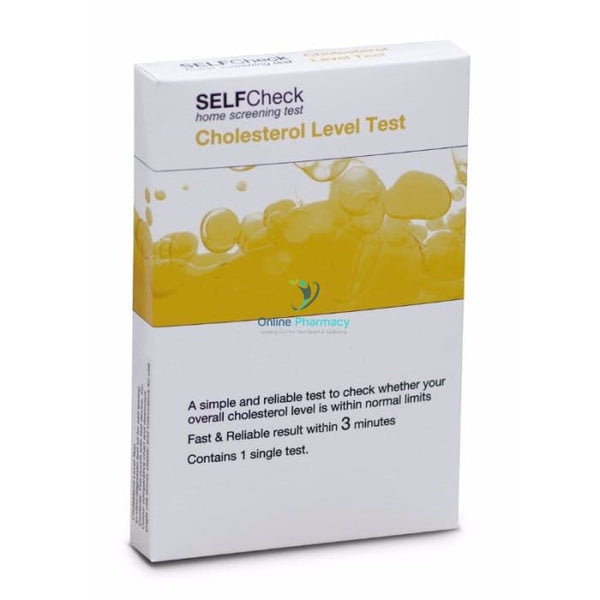 SELFCheck Cholesterol Test - OnlinePharmacy