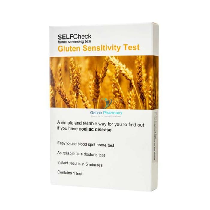 SELFCheck Gluten Sensitivity test - OnlinePharmacy