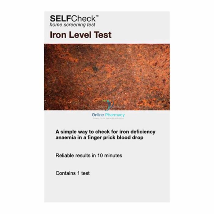 SELFCheck Iron Levels Test - OnlinePharmacy