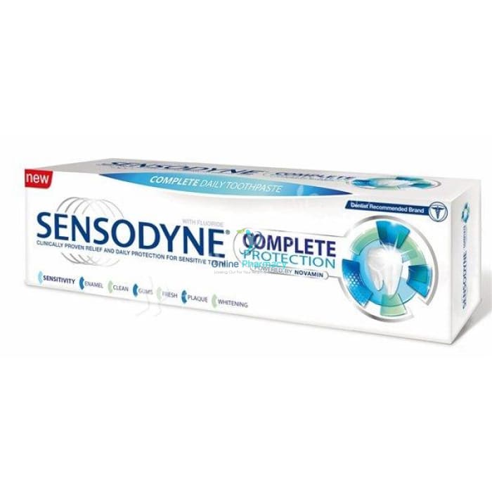 Sensodyne Complete Protection Toothpaste - 75ml - OnlinePharmacy