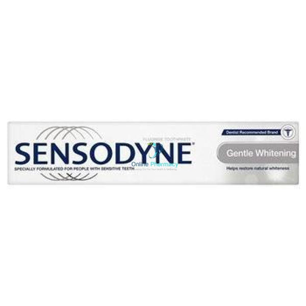Sensodyne Gentle Whitening Toothpaste - 50ml - OnlinePharmacy