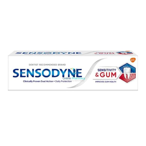 Sensodyne Sensitivity & Gum Toothpaste - 75ml - OnlinePharmacy