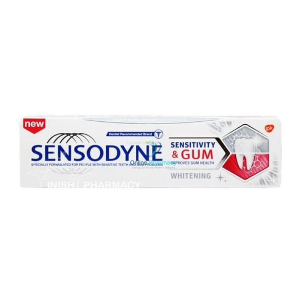 Sensodyne Sensitivity & Gum Whitening Toothpaste - 75ml - OnlinePharmacy