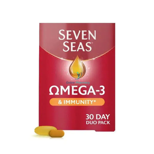 Seven Seas Omega-3 & Immunity 1000Mg Fish Oils - 30Caps/30Tabs Omega