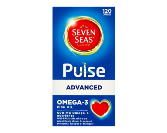 Seven Seas Pulse Advanced Omega 3 Capsules - 120 Pack - OnlinePharmacy