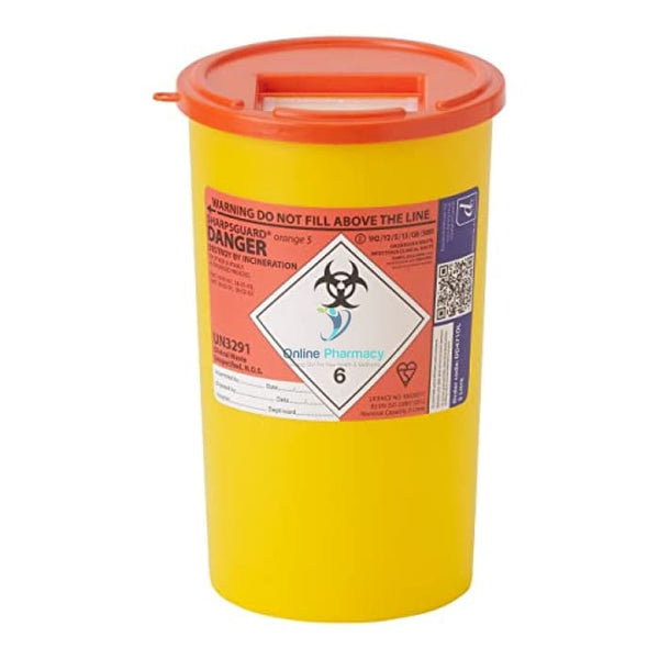 Sharpsafe Bin (Home Use) - Safe Disposal Of Needles & Syringes - OnlinePharmacy