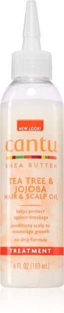 Cantu Tea Tree & Jojoba Hair and Scalp Oil - 180ml