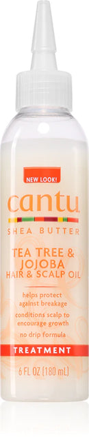 Cantu Tea Tree & Jojoba Hair and Scalp Oil - 180ml