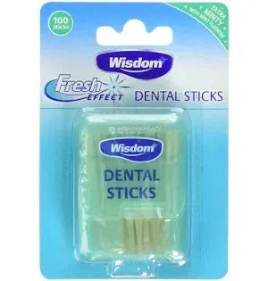 Wisdom Dental Sticks 100's