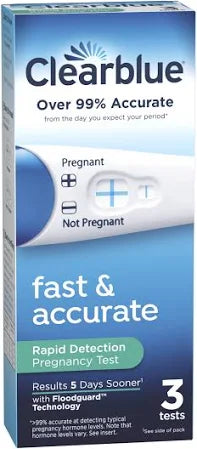 Clearblue Rapid Detection Pregnancy Test 3 Pack