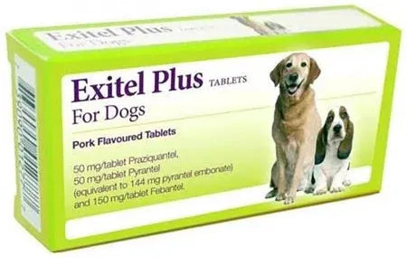 Exitel Plus Dog Worming - 2 Tablets
