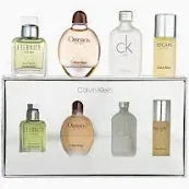 Calvin Klein Mens 4pc Miniature Gift Set